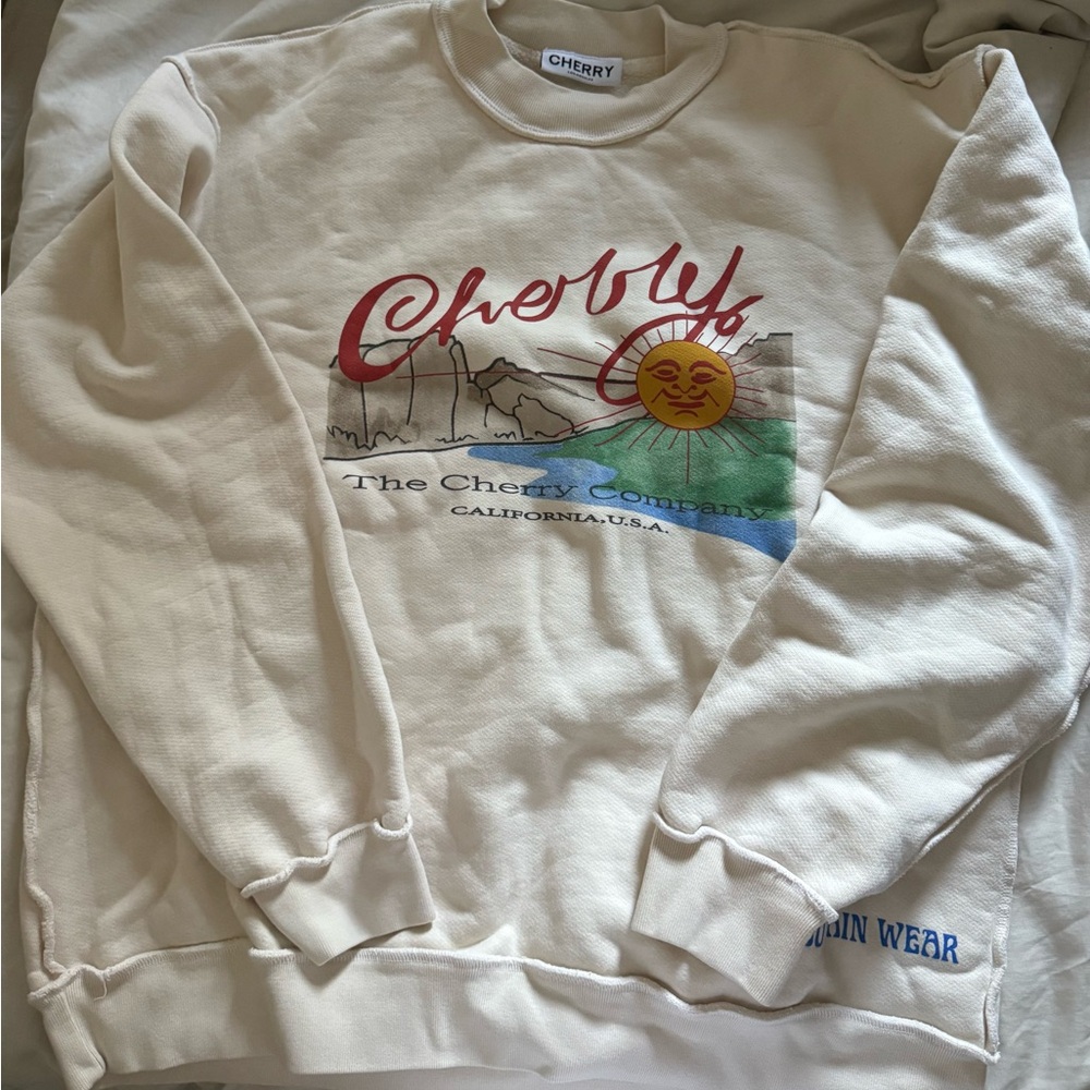 Cherry Los Angeles Sweatshirt Size Large
